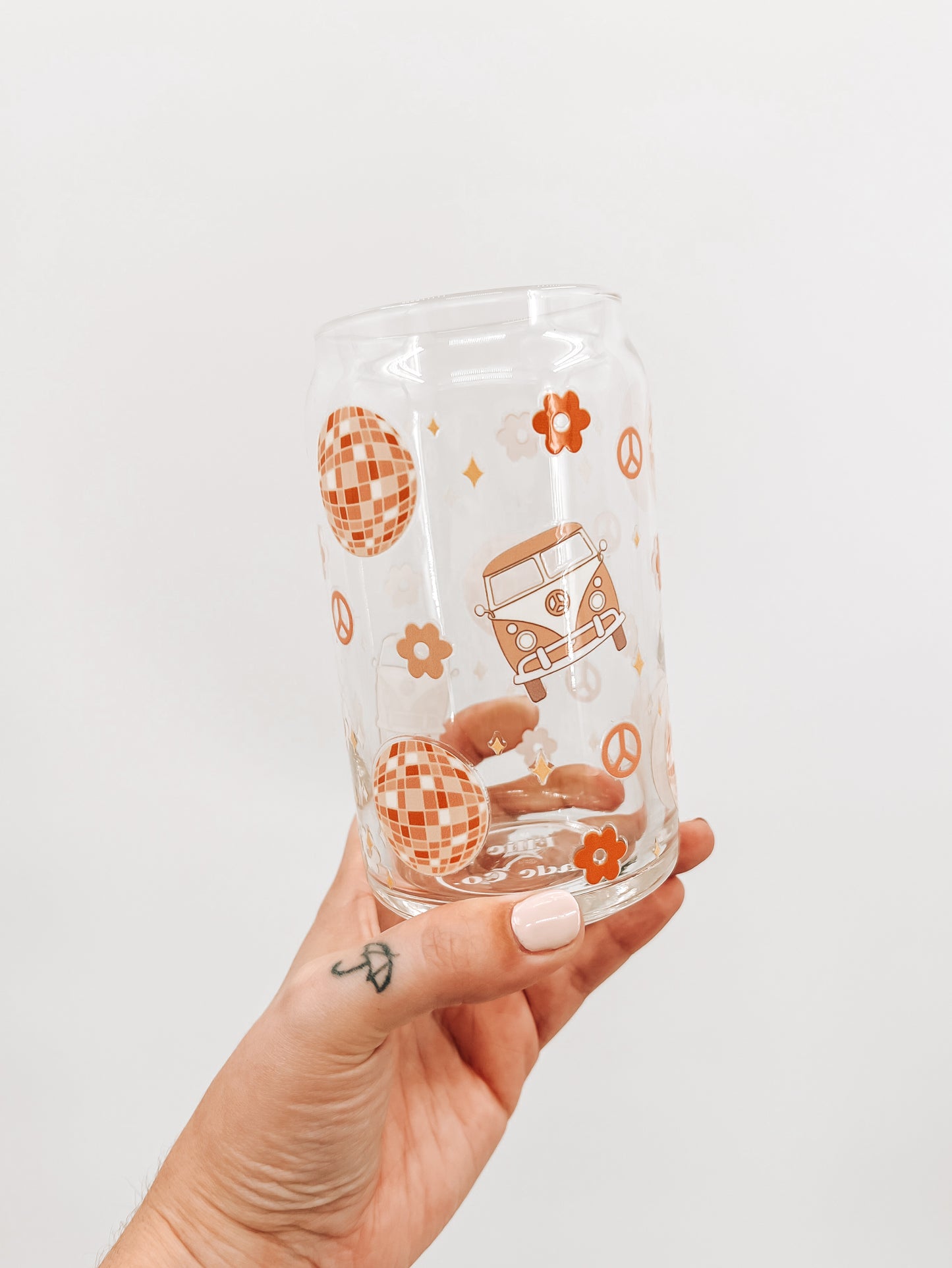 Retro Glass Can