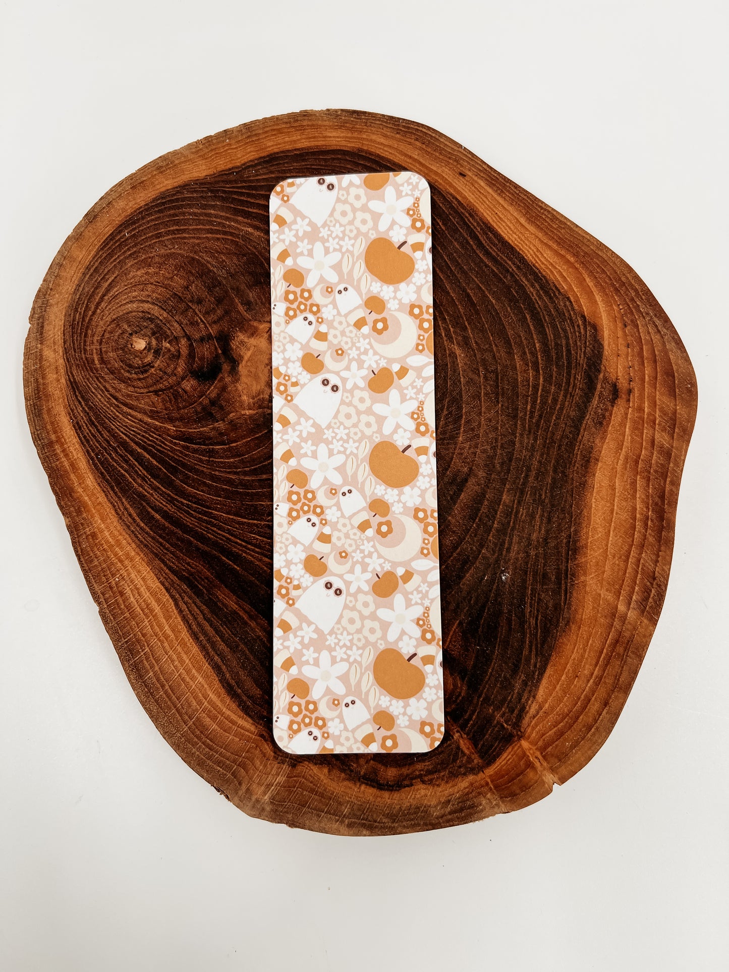 Pink Halloween Bookmark