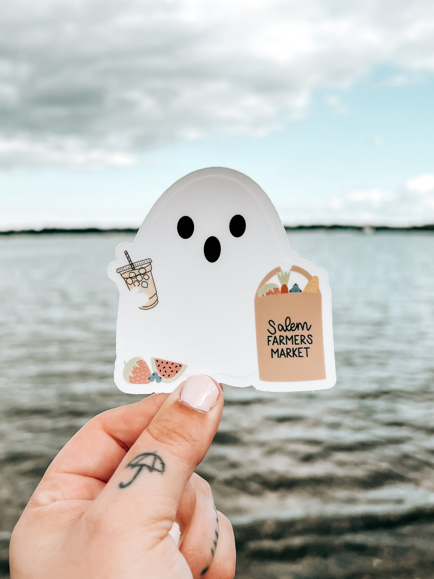 Farmer’s Market Boo Sticker