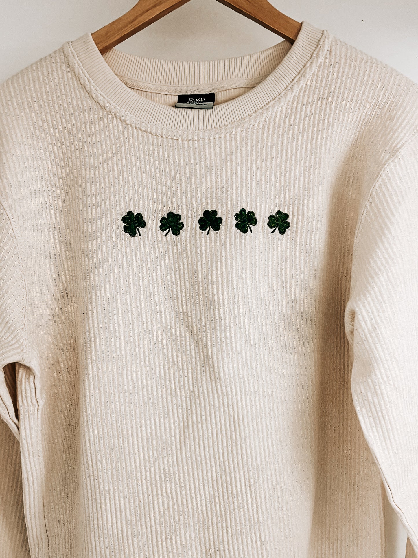 Shamrock Corduroy Crewneck