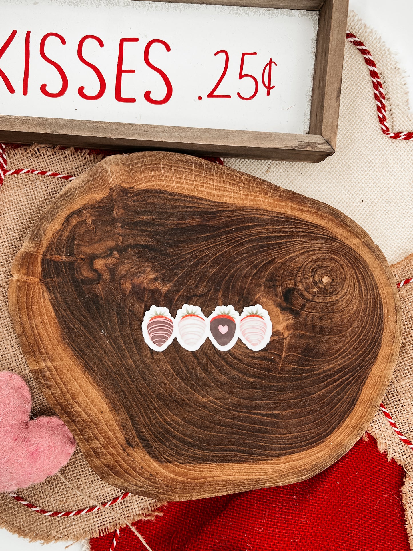 Chocolate Dipped Strawberries Sticker