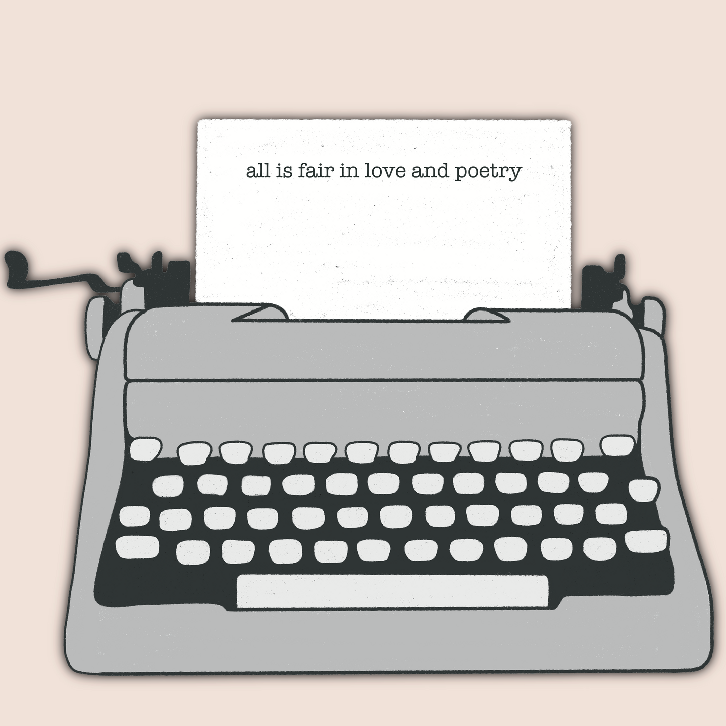 Who Uses Typewriters Anyway Sticker