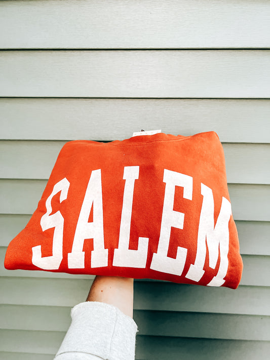 Salem Varsity Crewneck - Amber