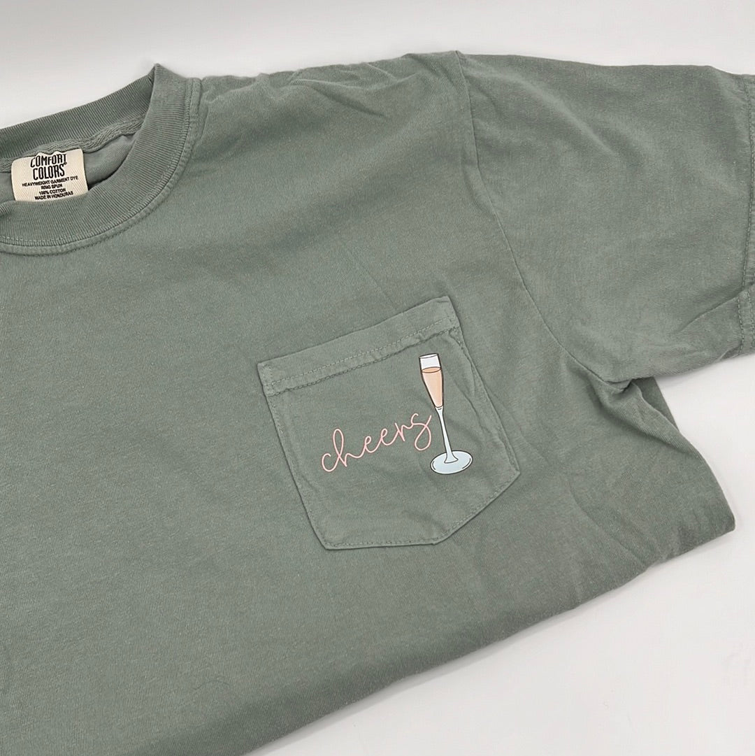 Cheers Pocket Tee