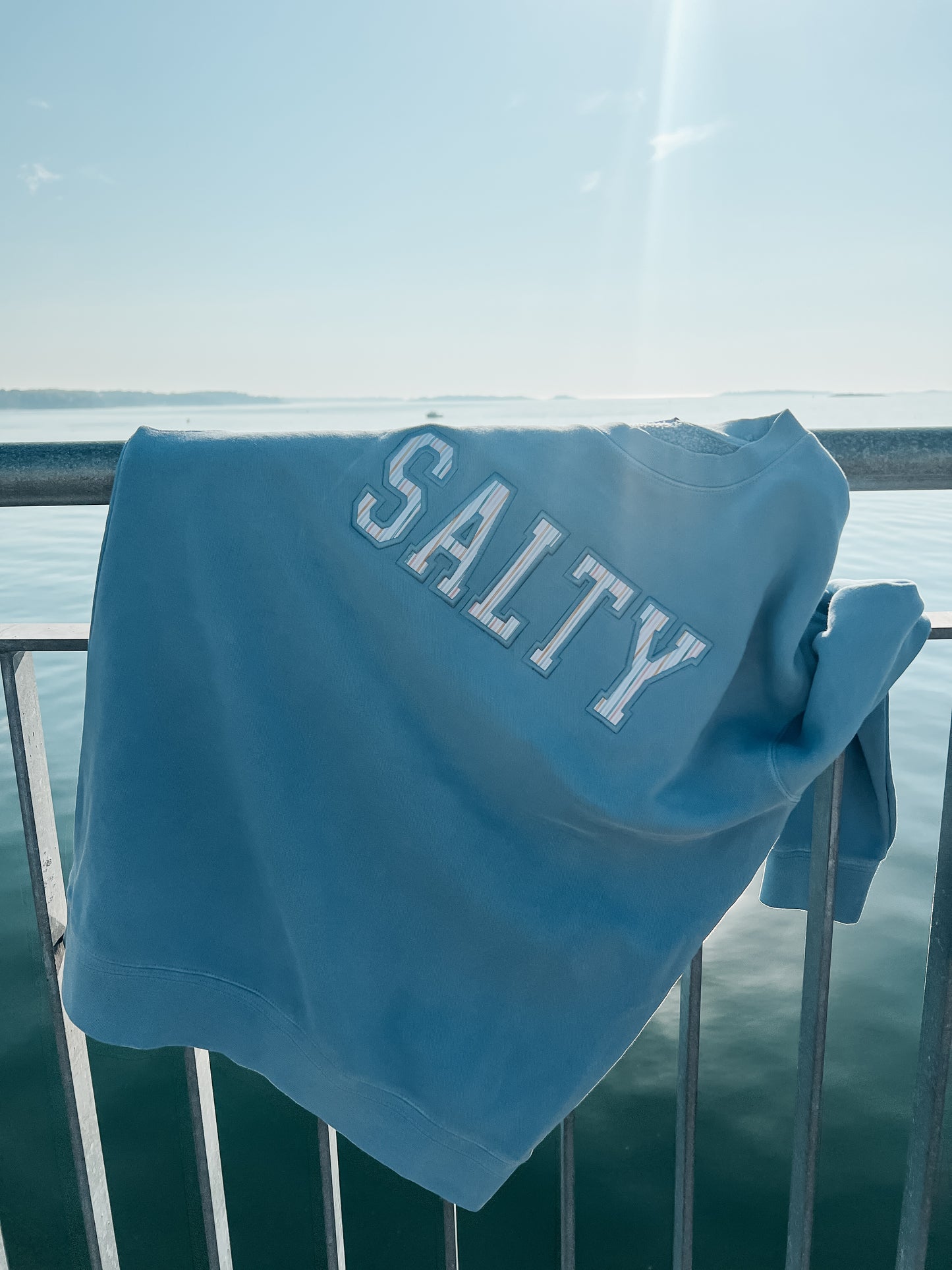 Salty Applique Crewneck