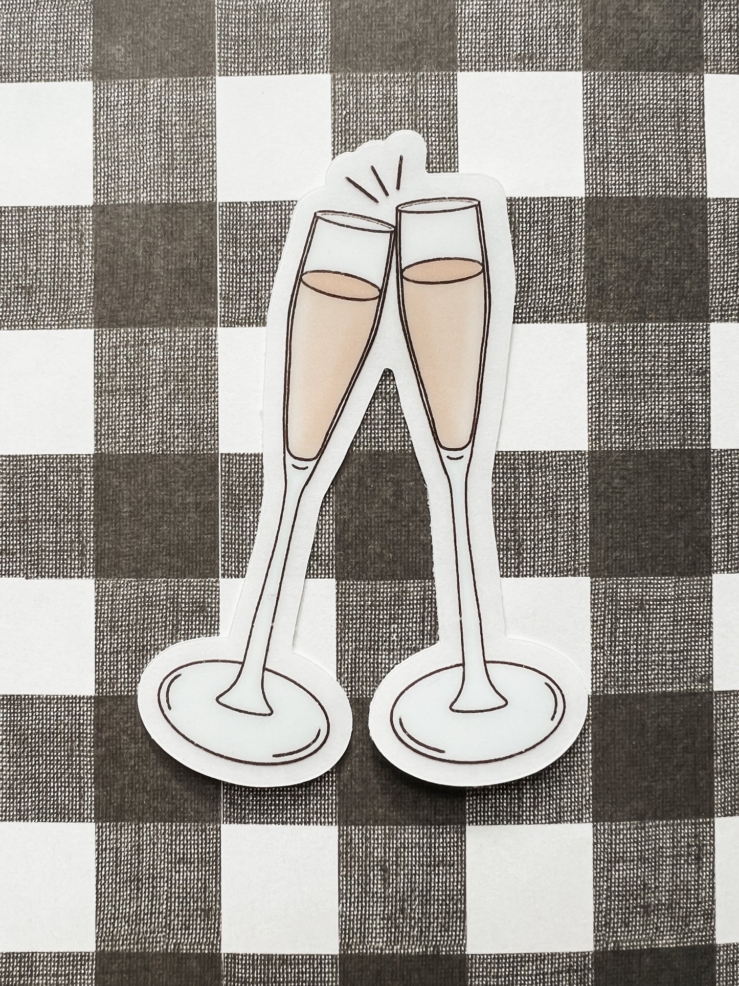 Champagne Sticker