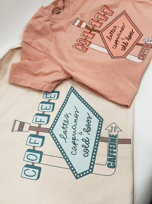 Coffee Sign Tee