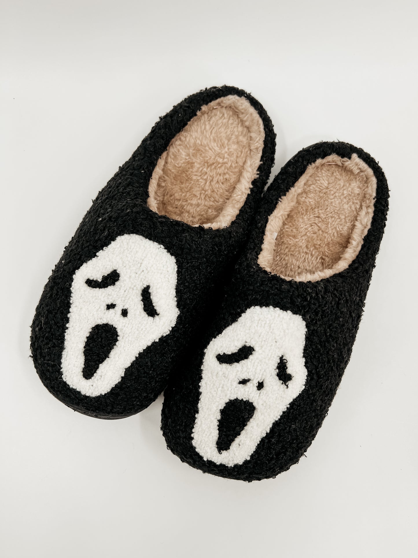 Ghost Face Slippers