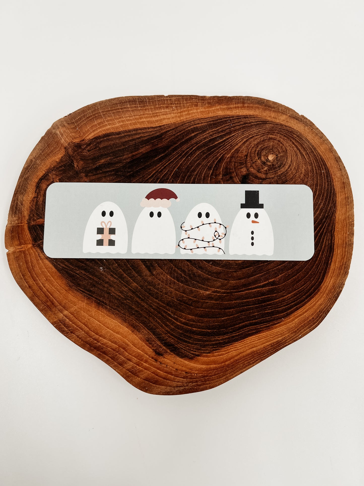 Ghosts of Christmas Boo Bookmark