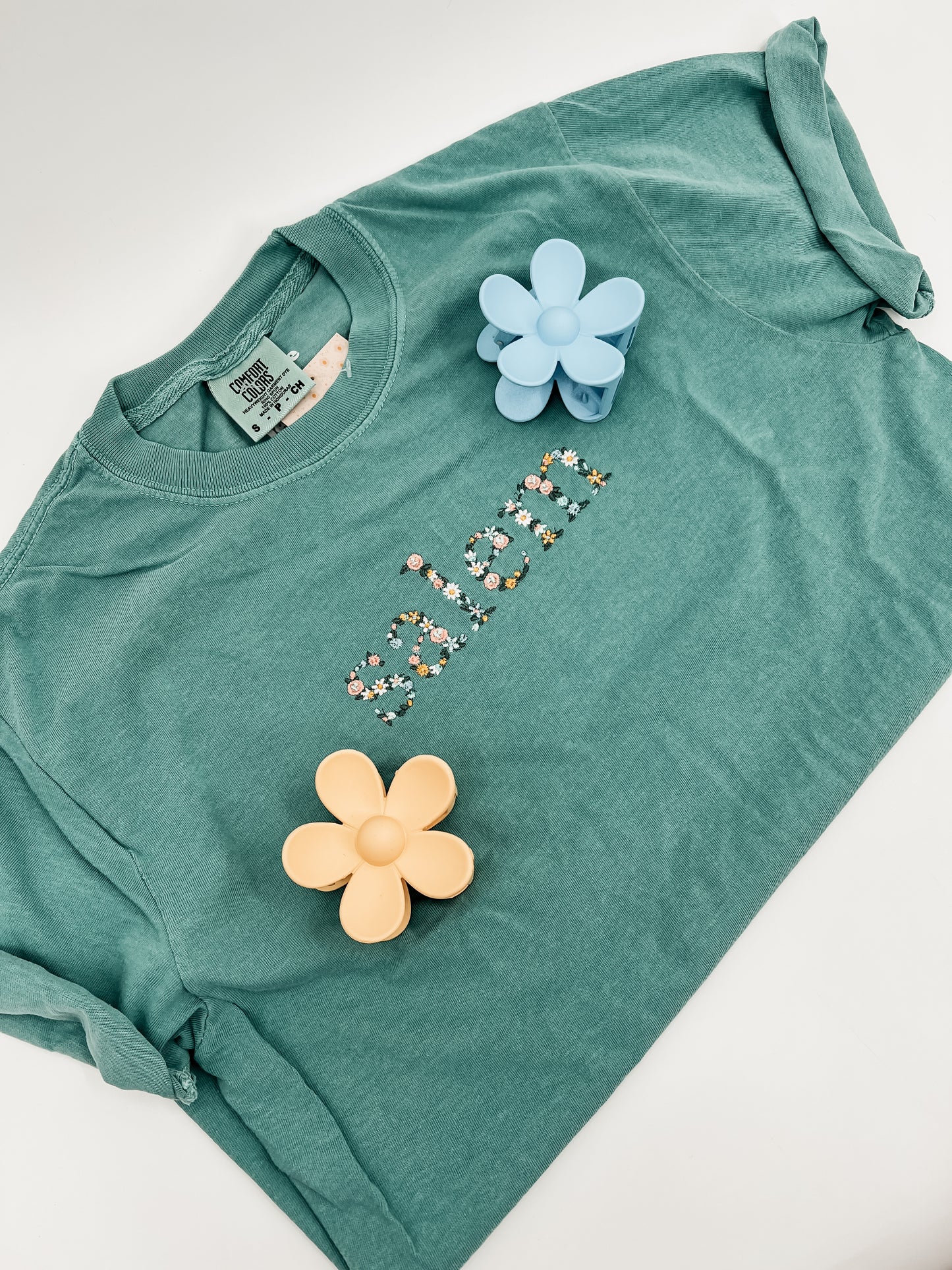 Salem Embroidered Tee