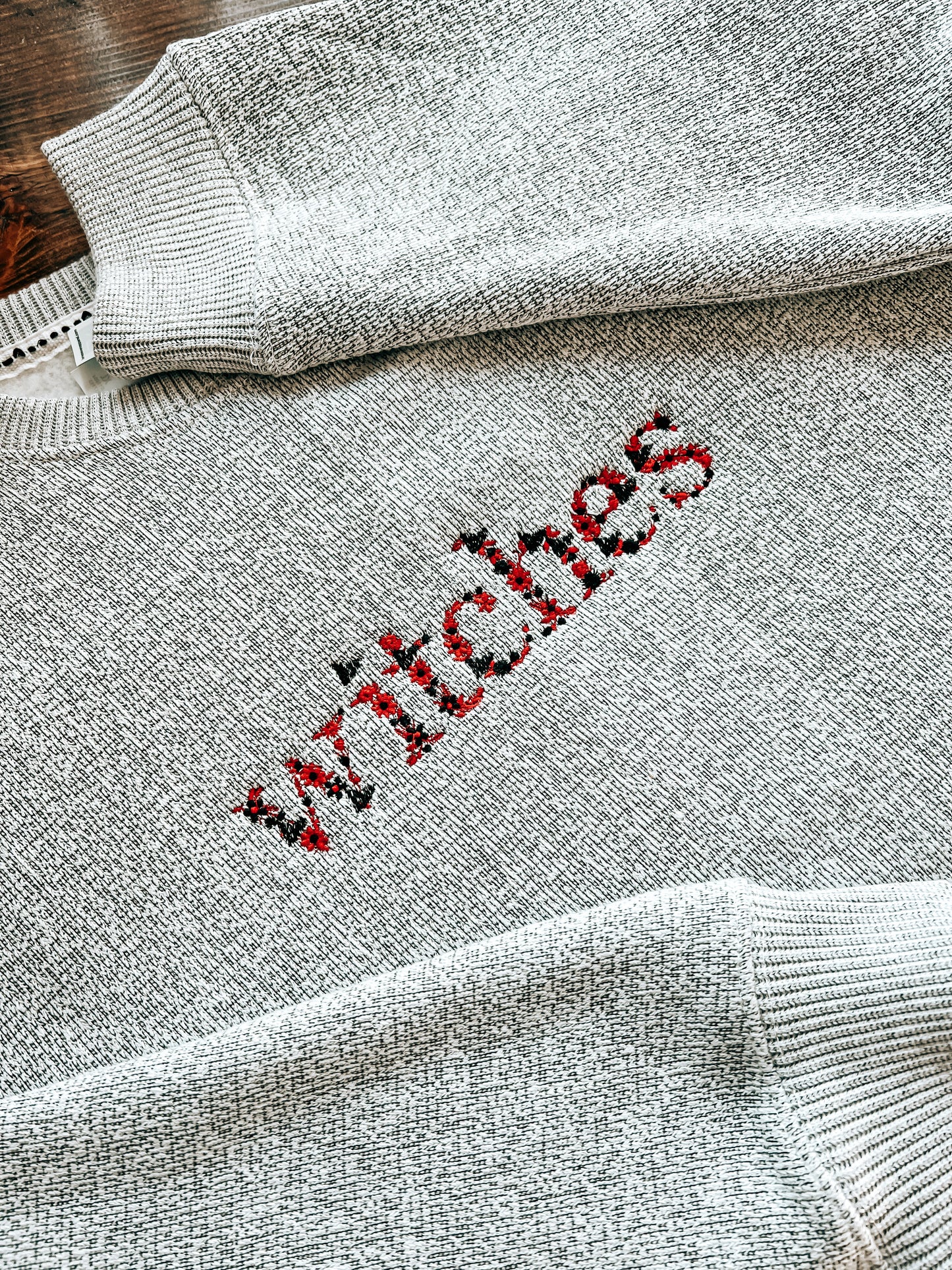 Witches Embroidered Crewneck