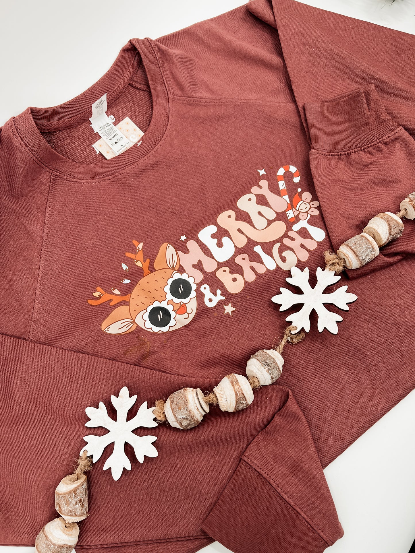 Merry & Bright Terry Crewneck