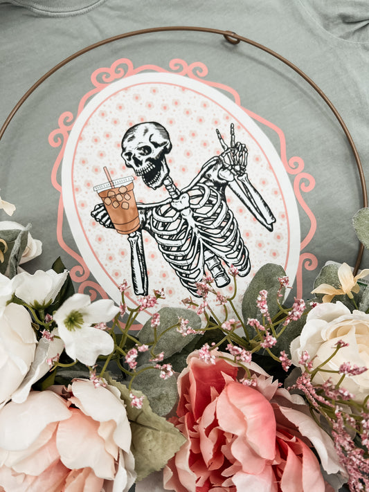Coquette Skelly Tee