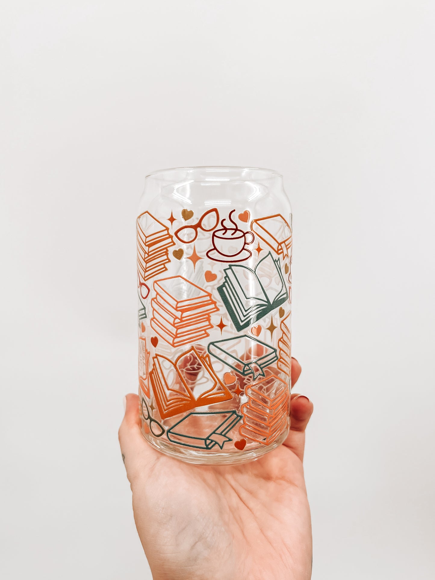Bookish Glass Can