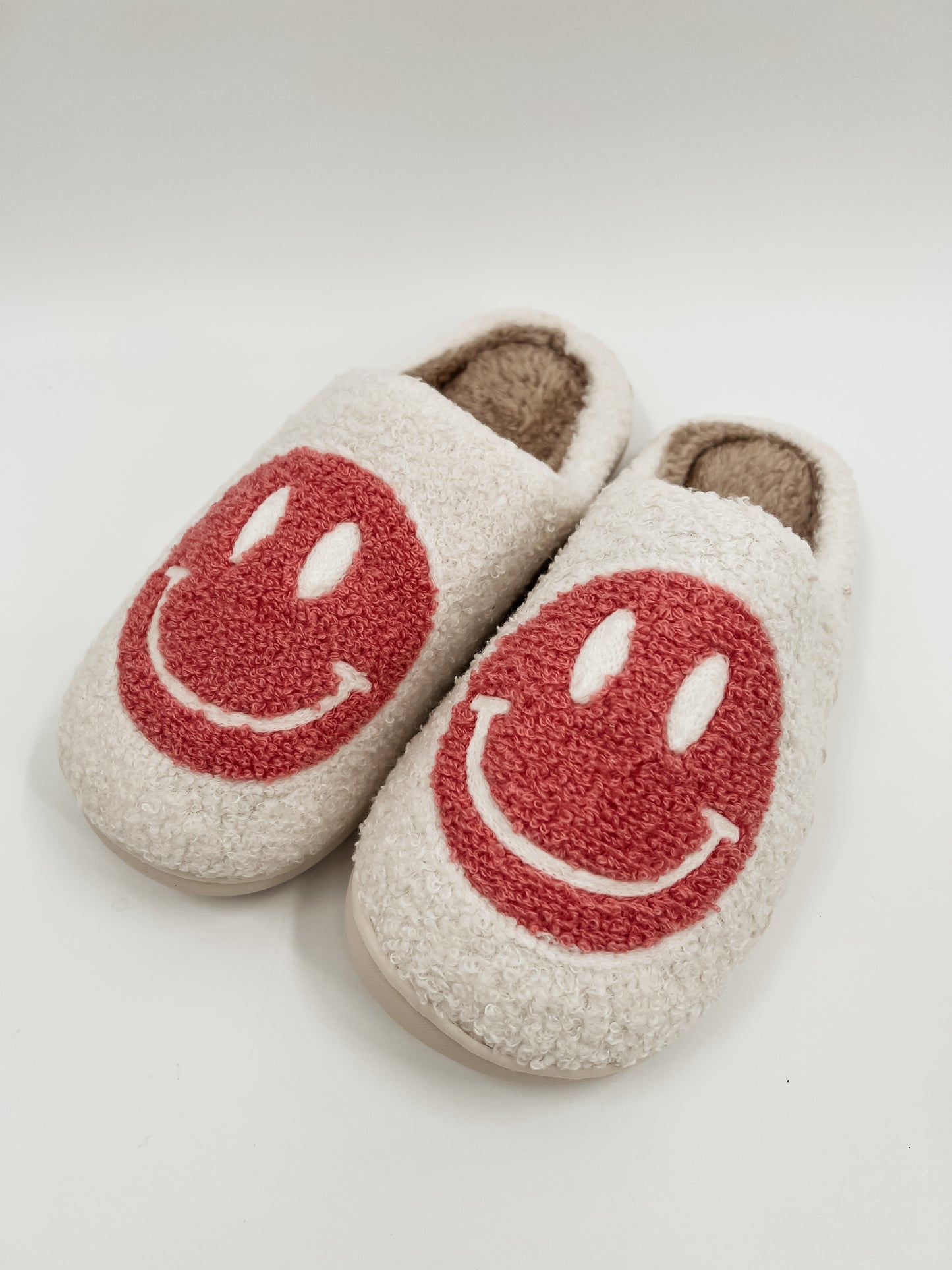 Pink Happy Slippers