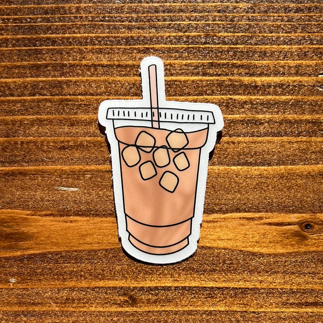 Iced Coffee Sticker