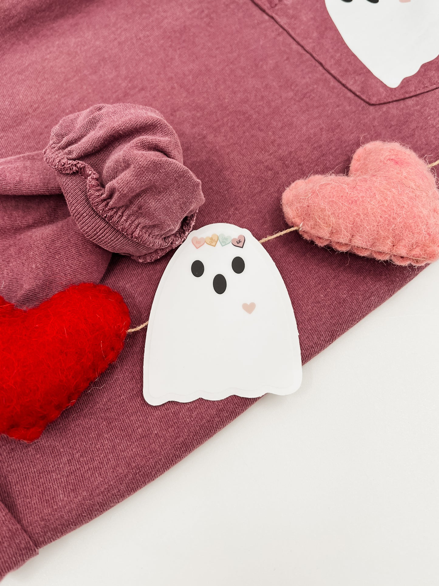'24 Boo the Love Ghost Sticker