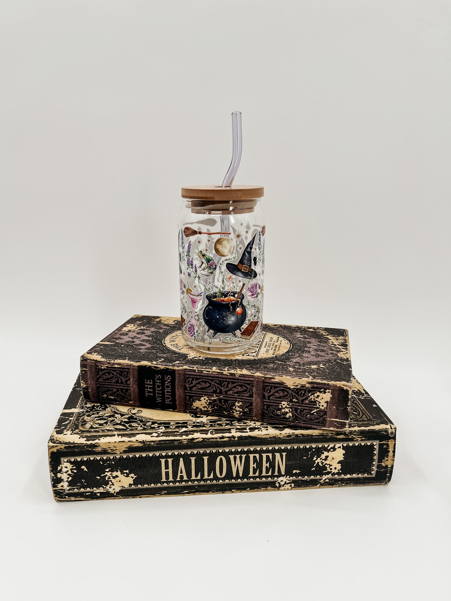 Witches Brew Glass Can