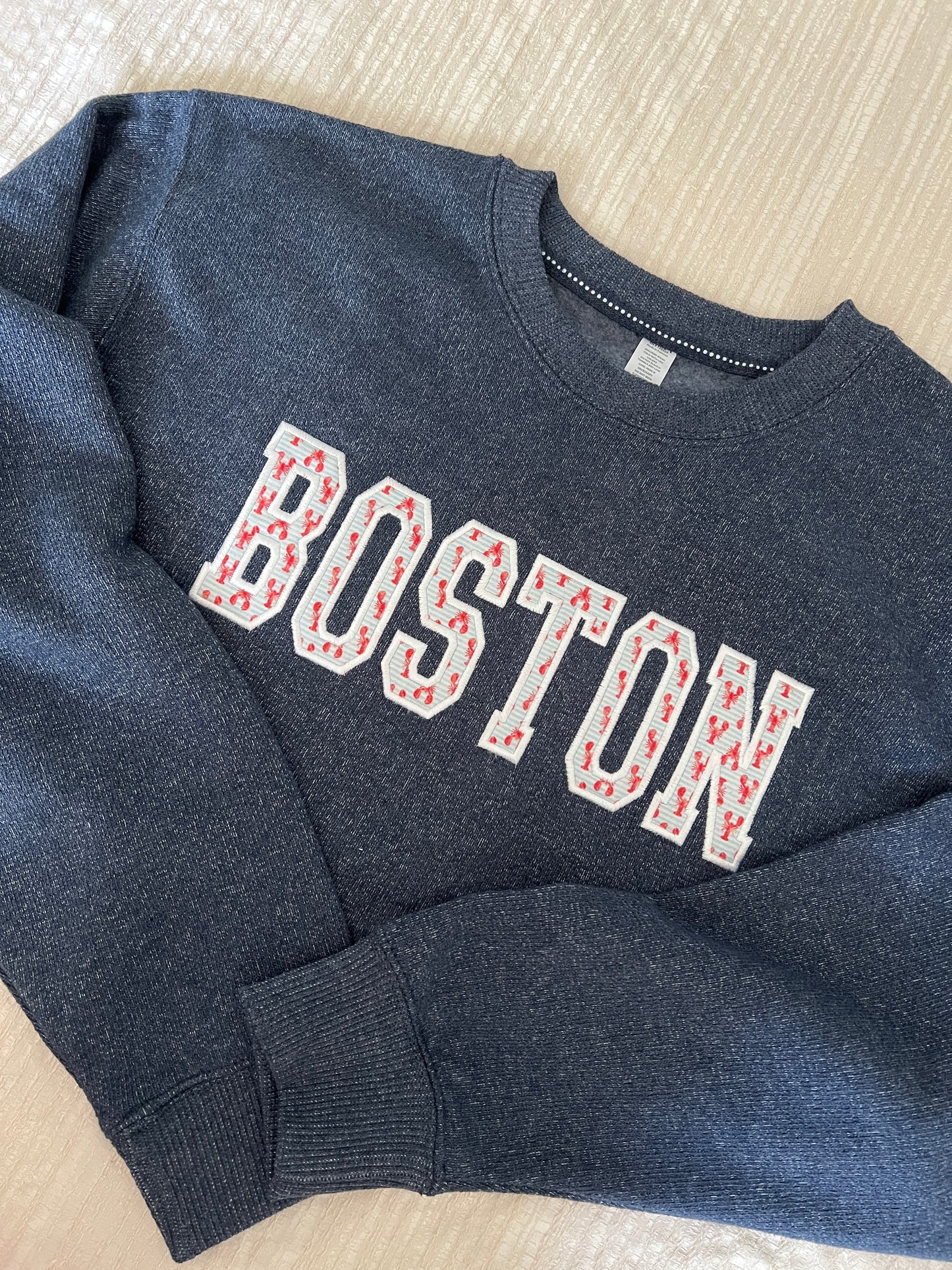 Boston Applique Crewneck
