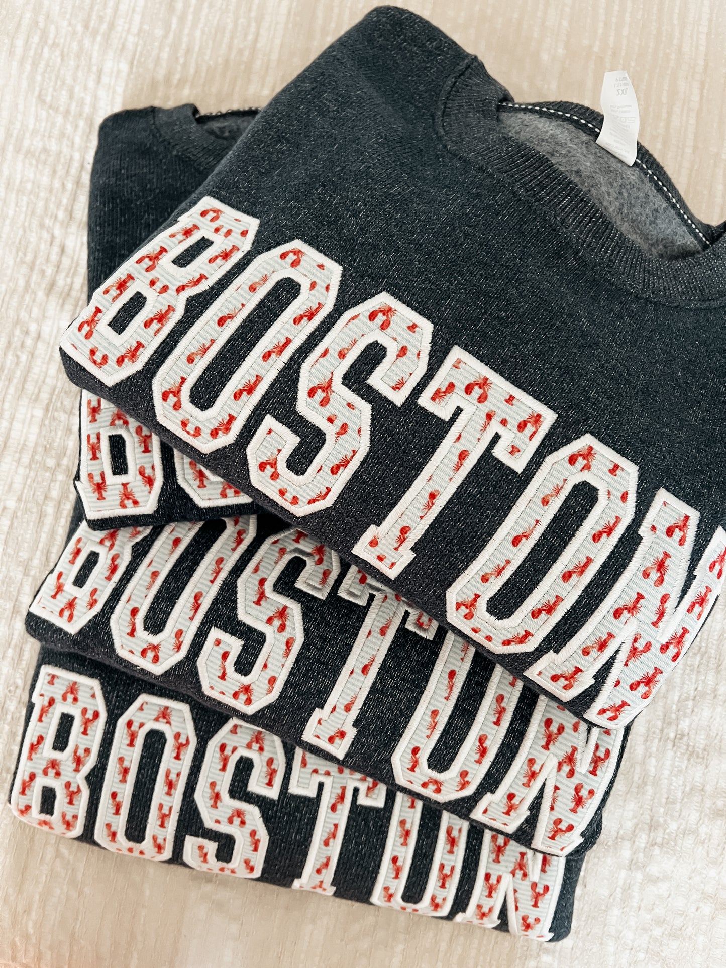 Boston Applique Crewneck