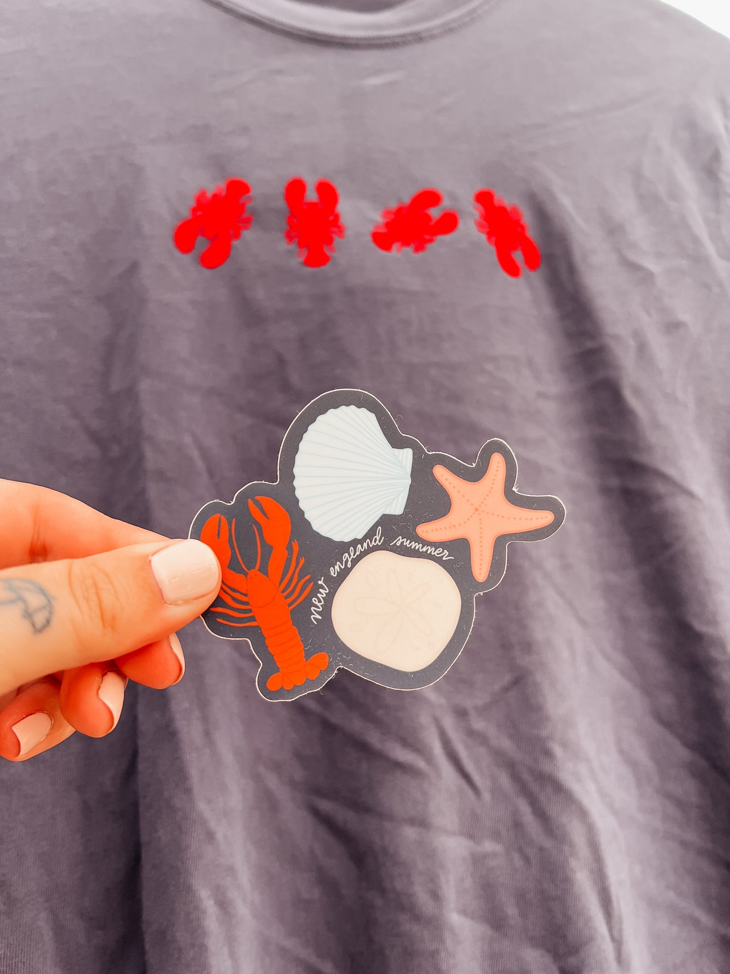 New England Summer Sticker