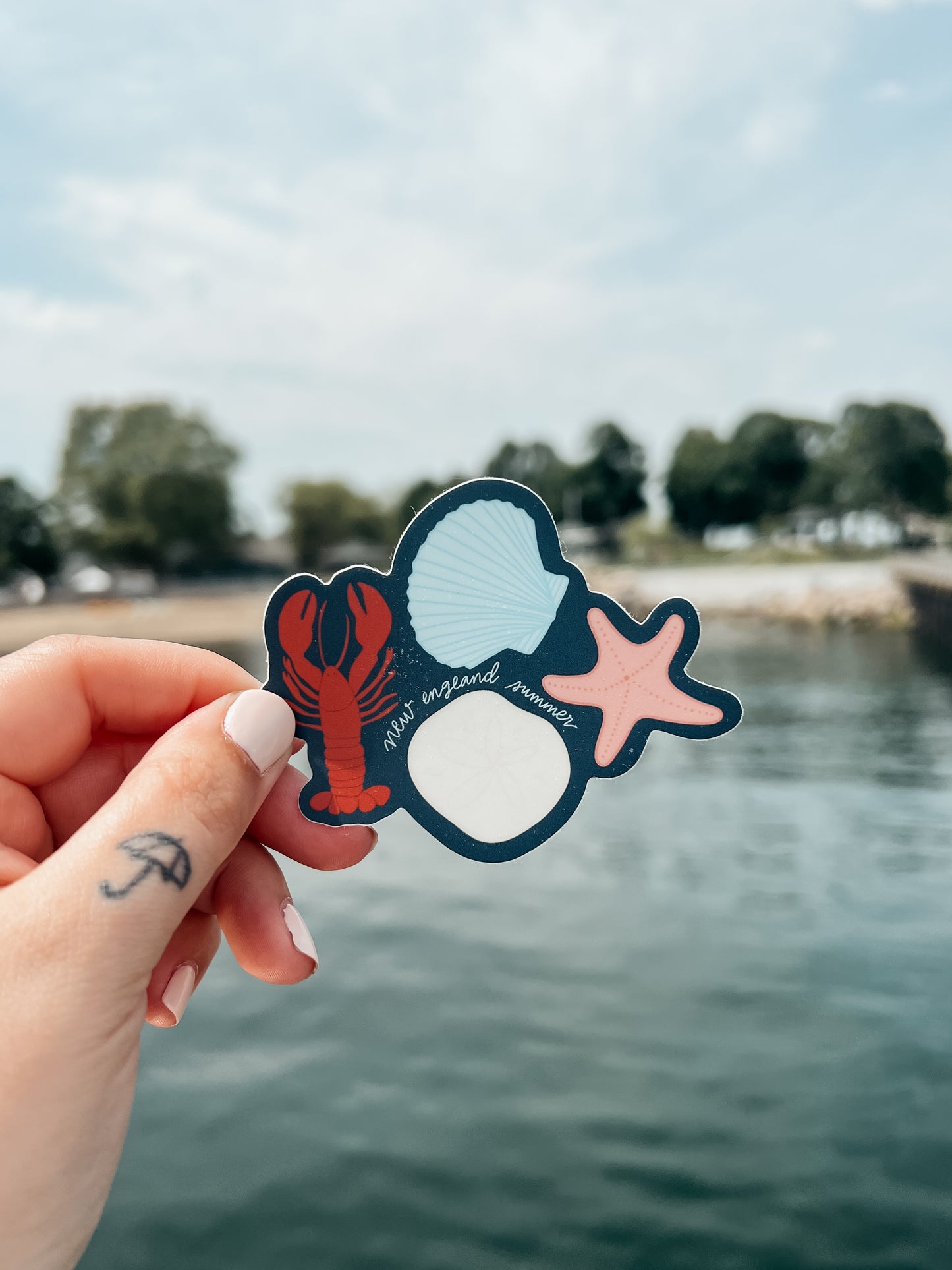 New England Summer Sticker
