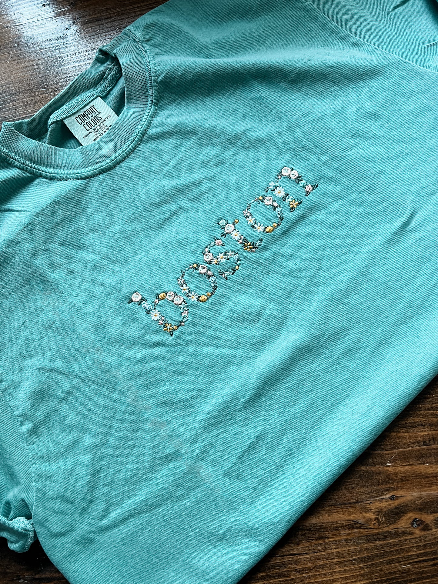 Boston Floral Tee