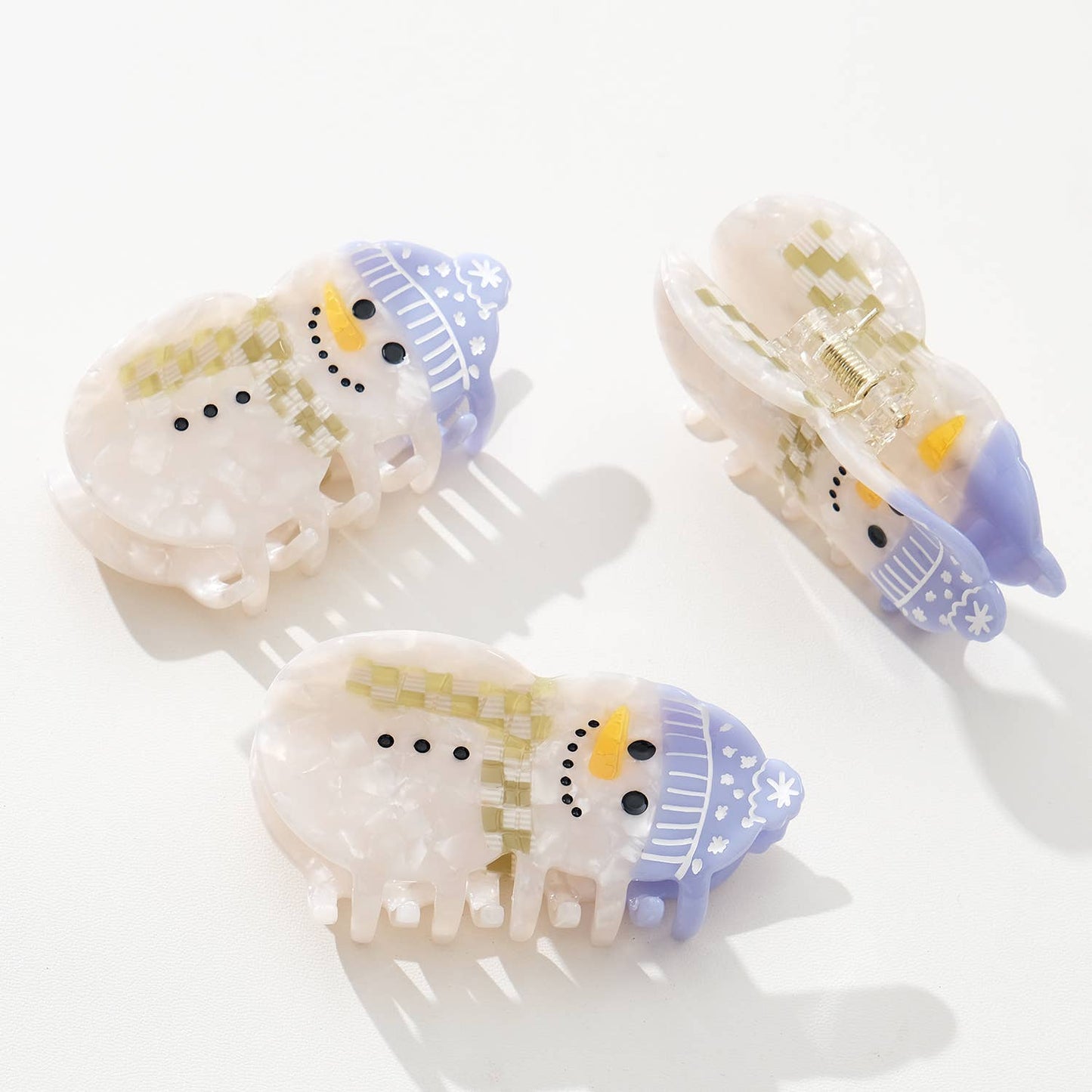 Snowman | Holiday Claw Clip