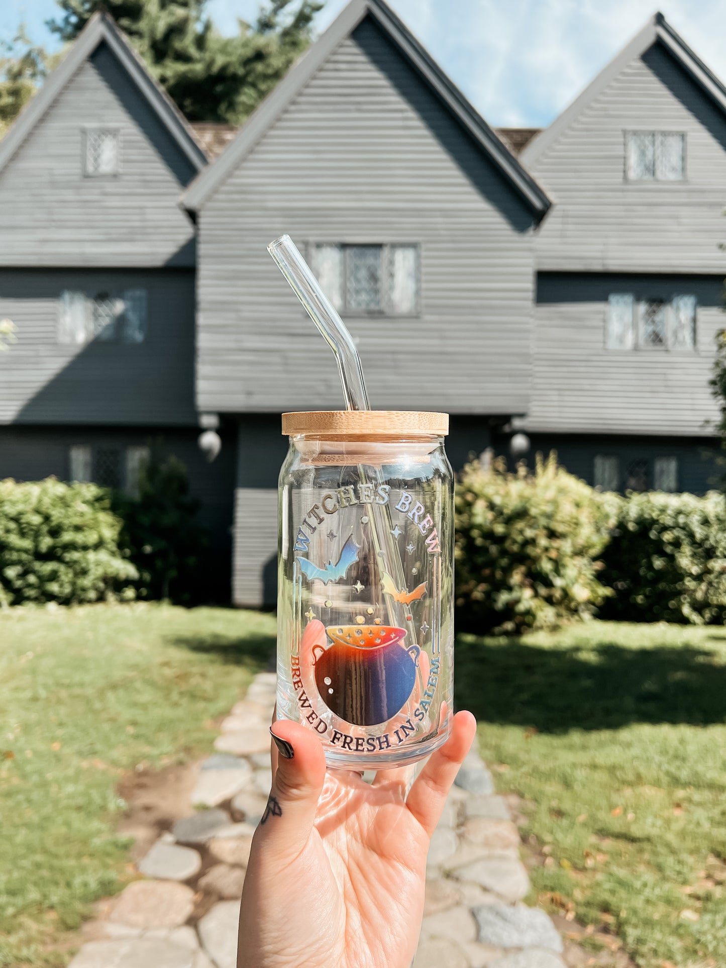 Witches Brew Glass Can
