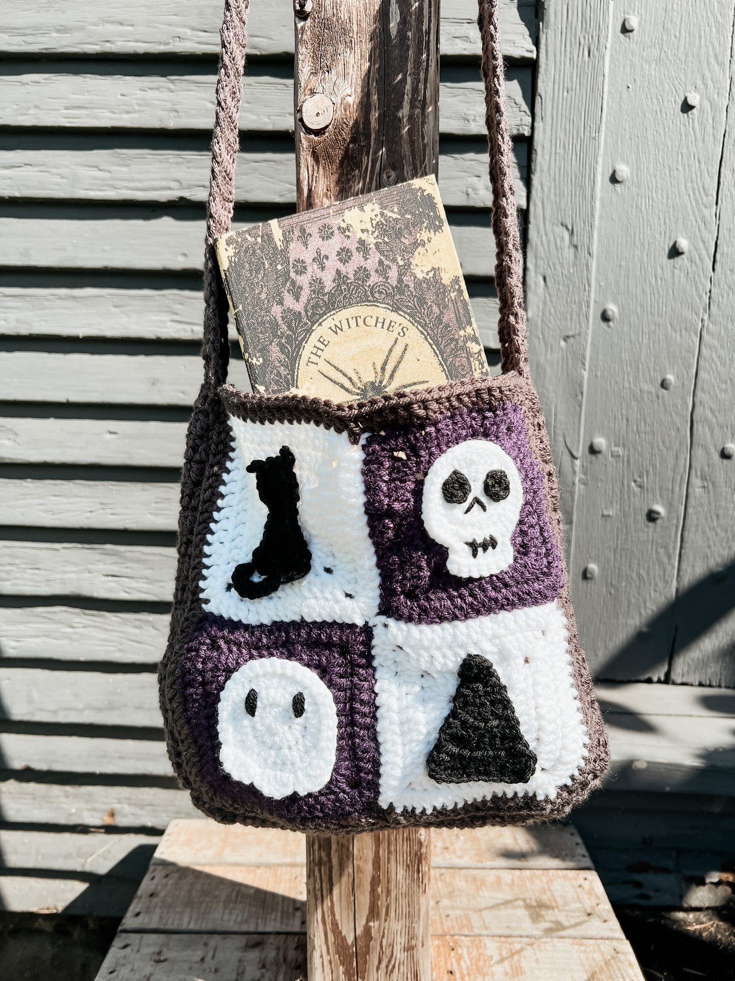 Spooky Vibes Crochet Bag