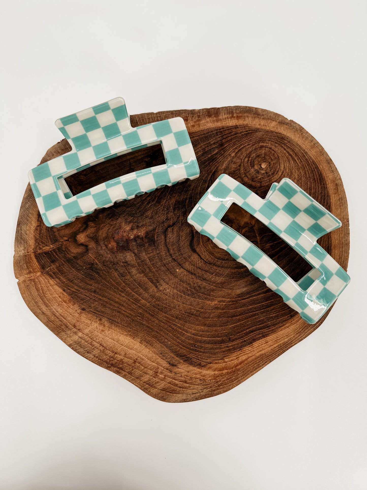 Checkered Claw Clip