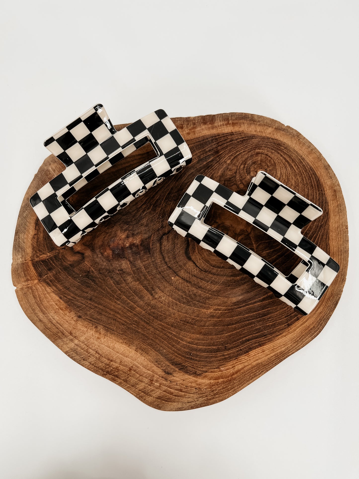 Checkered Claw Clip