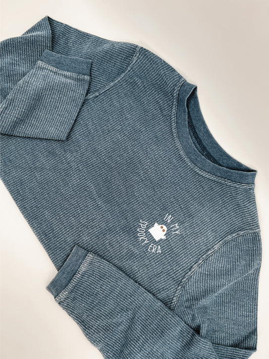 In My Spooky Era Corduroy Crewneck