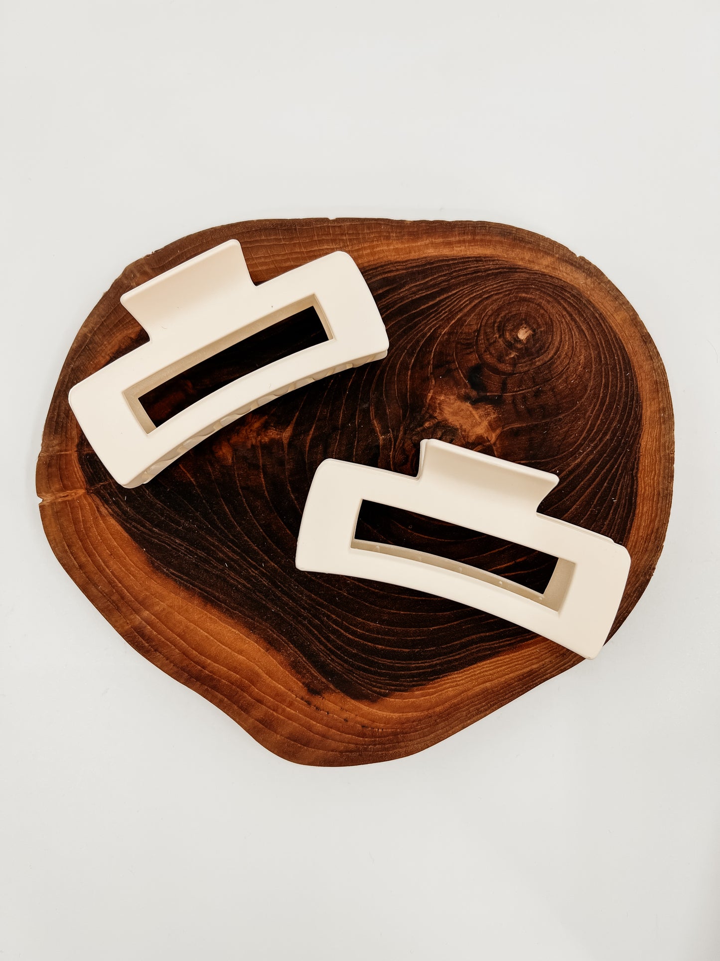 Fall Rectangle Claw Clip