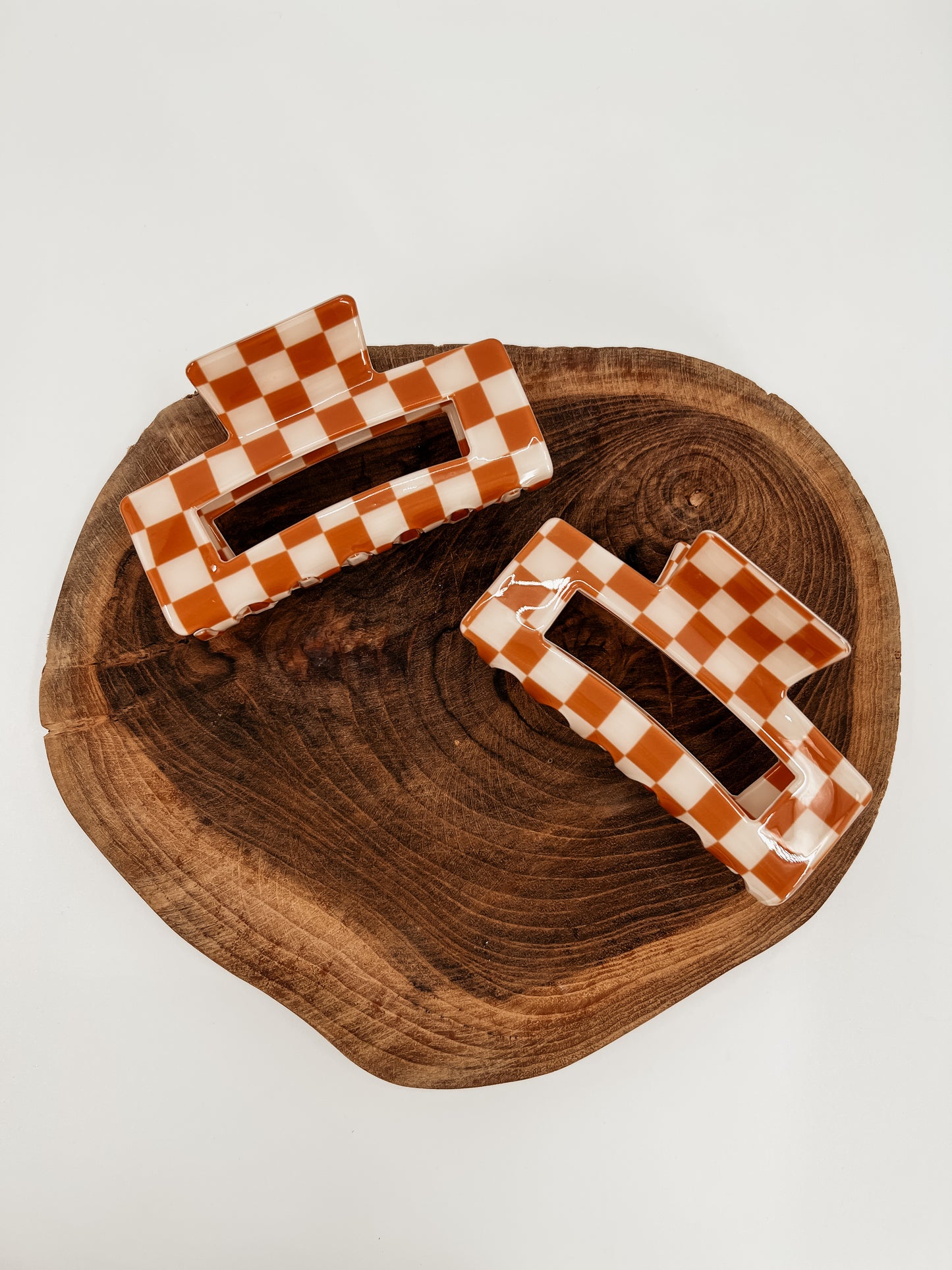 Checkered Claw Clip