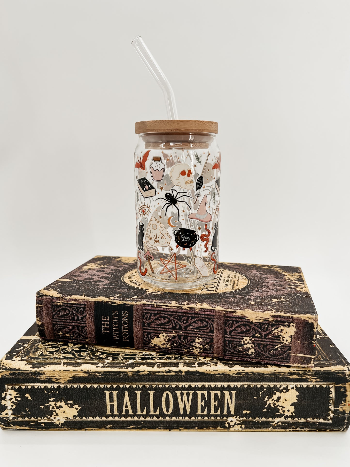 Witchy Glass Can