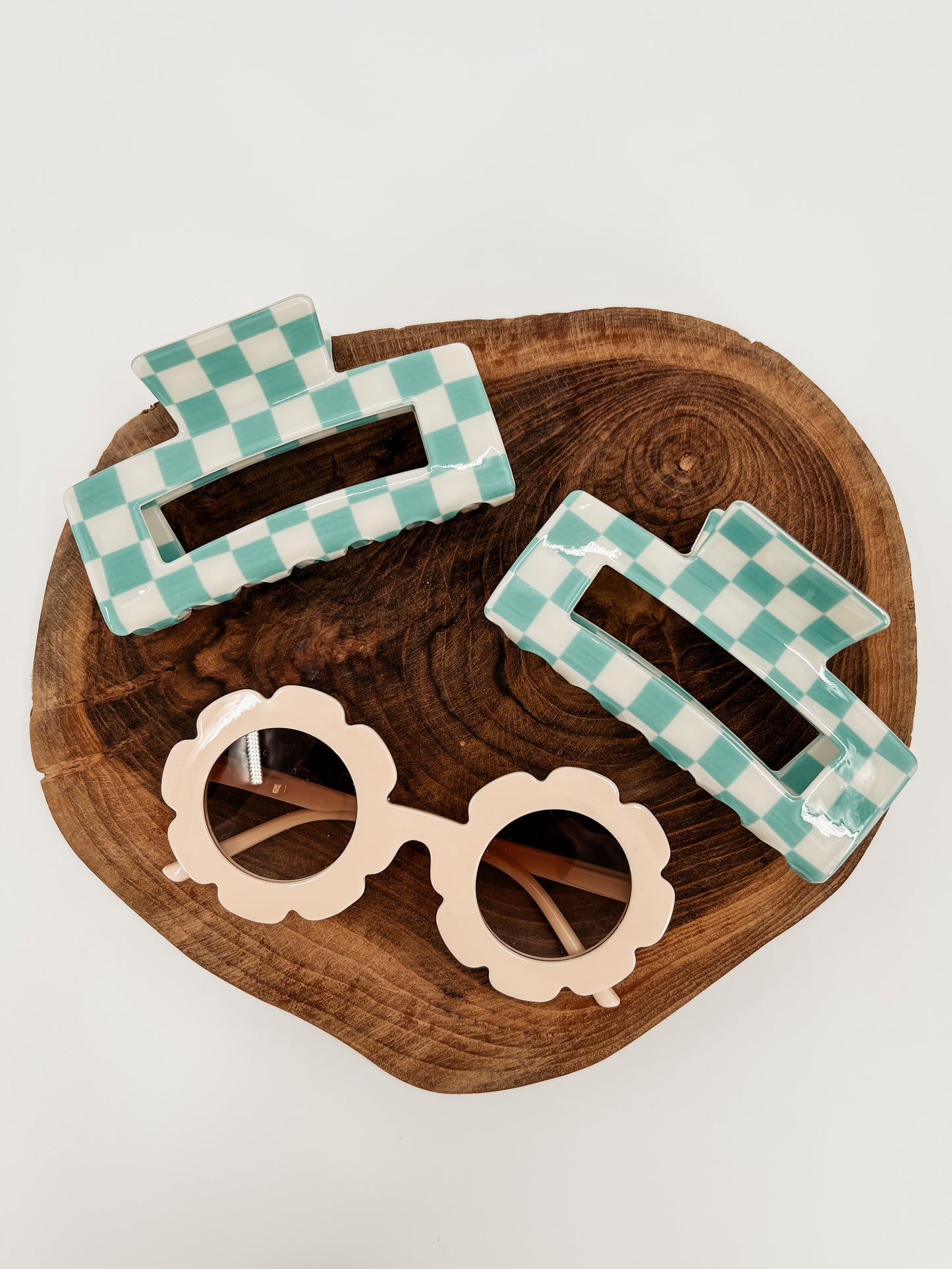 Checkered Claw Clip
