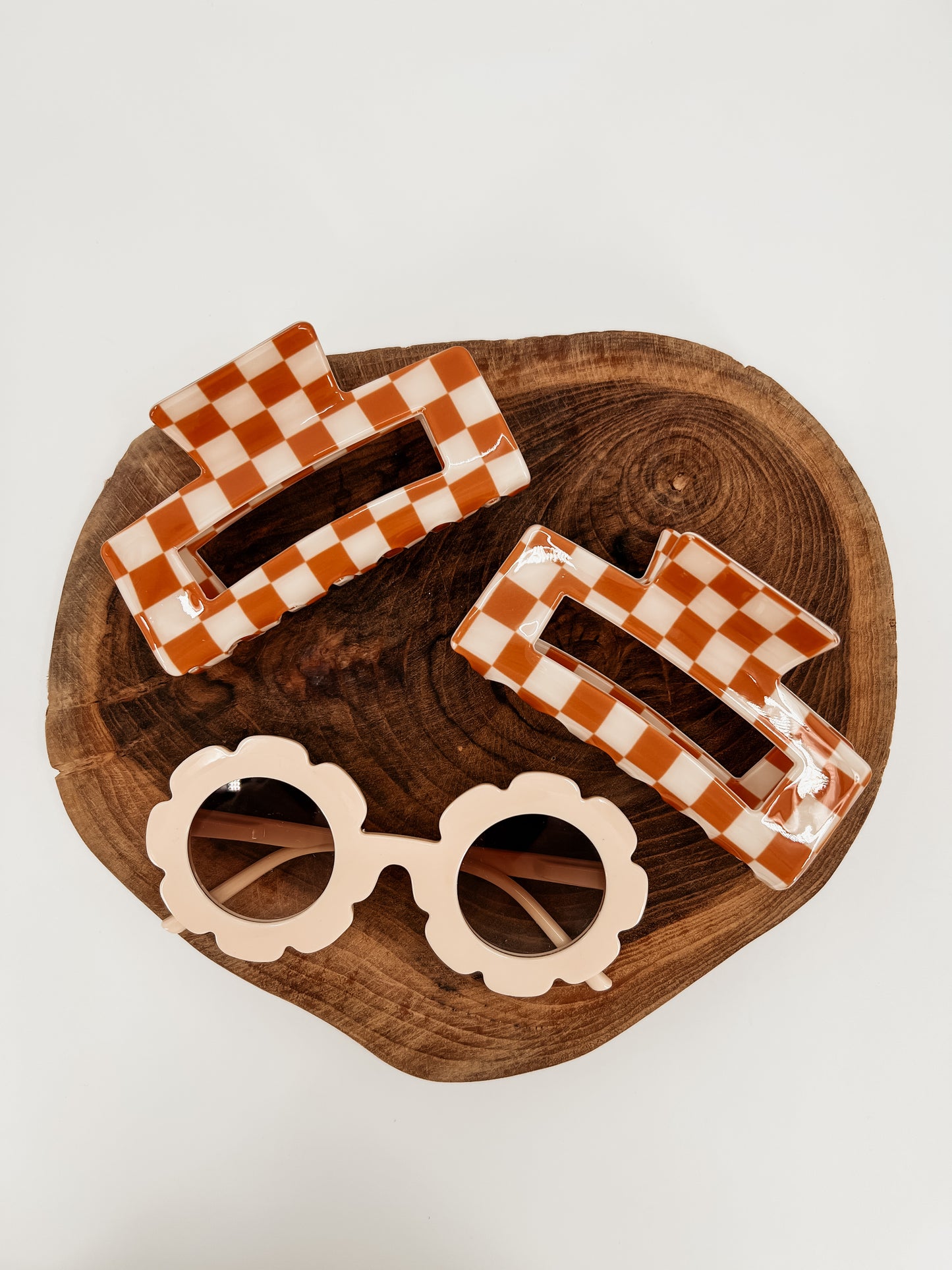 Checkered Claw Clip