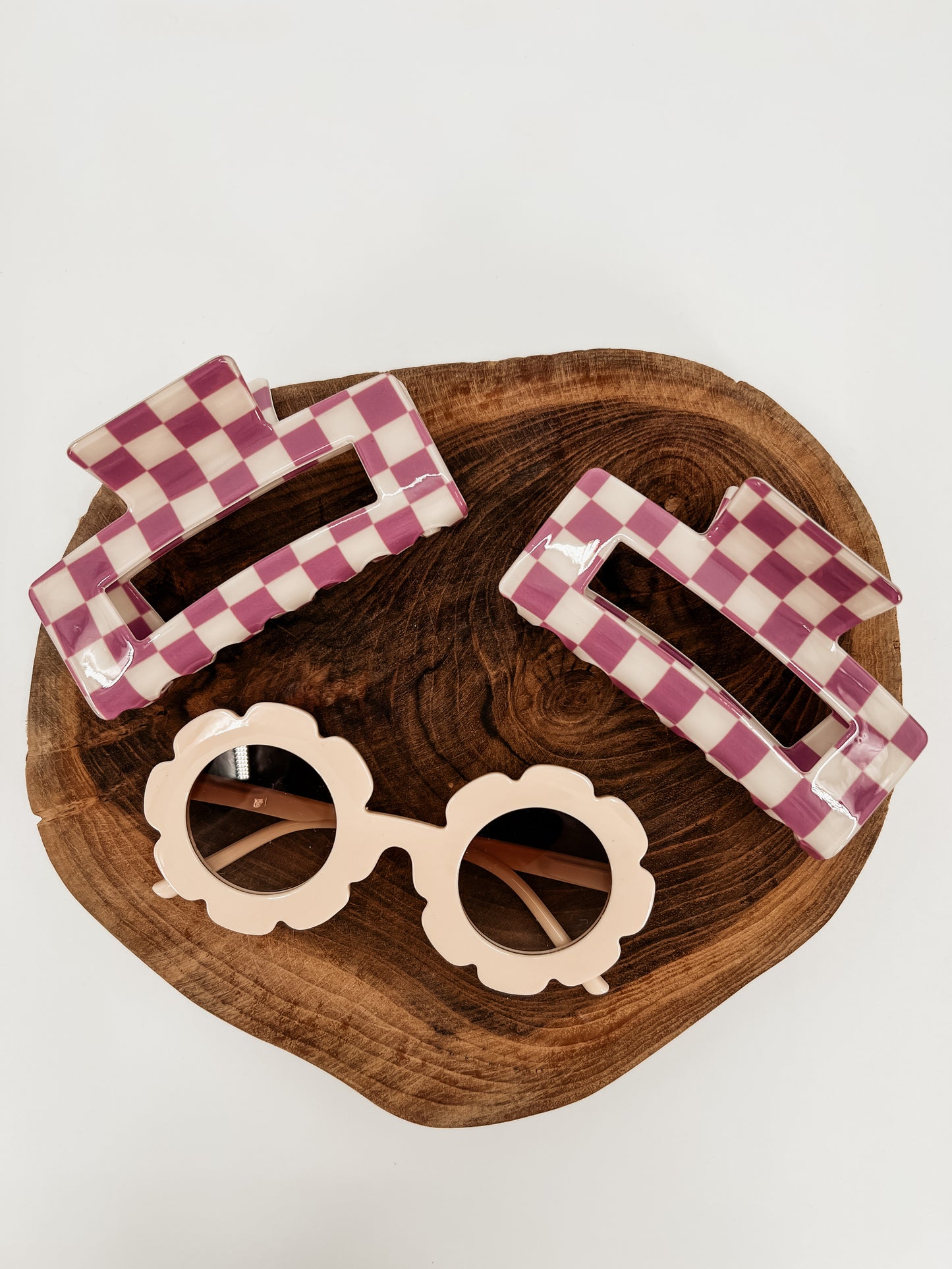 Checkered Claw Clip
