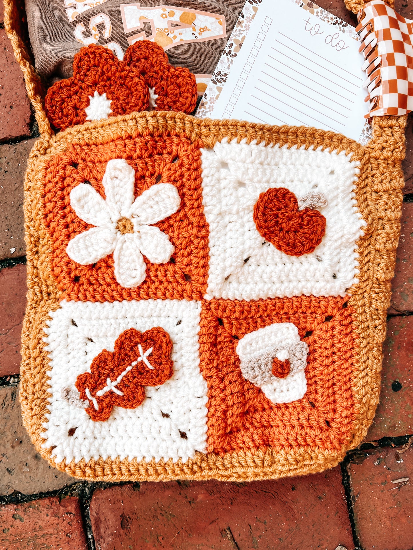 Fall Vibes Crochet Bag