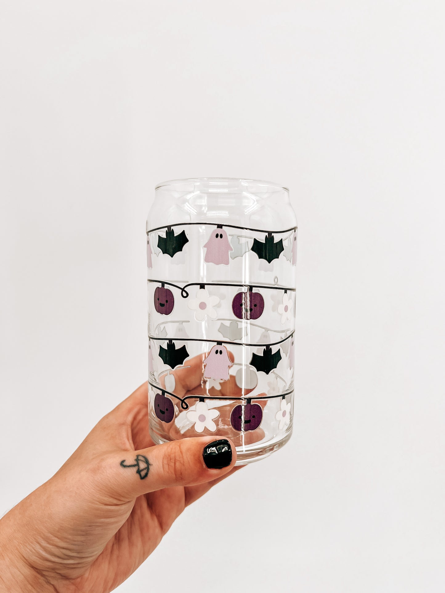 Halloween String Light Glass Can