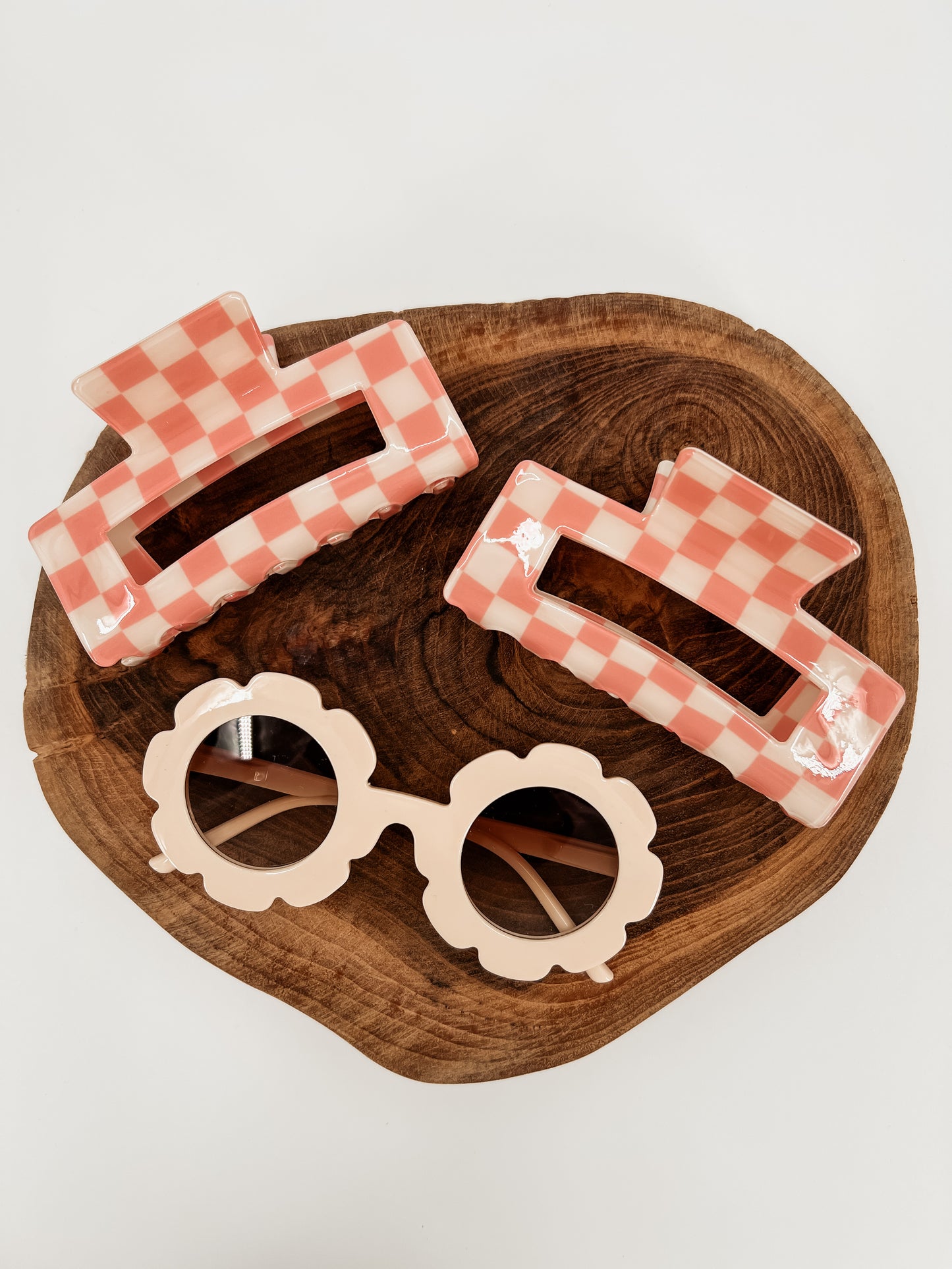 Checkered Claw Clip