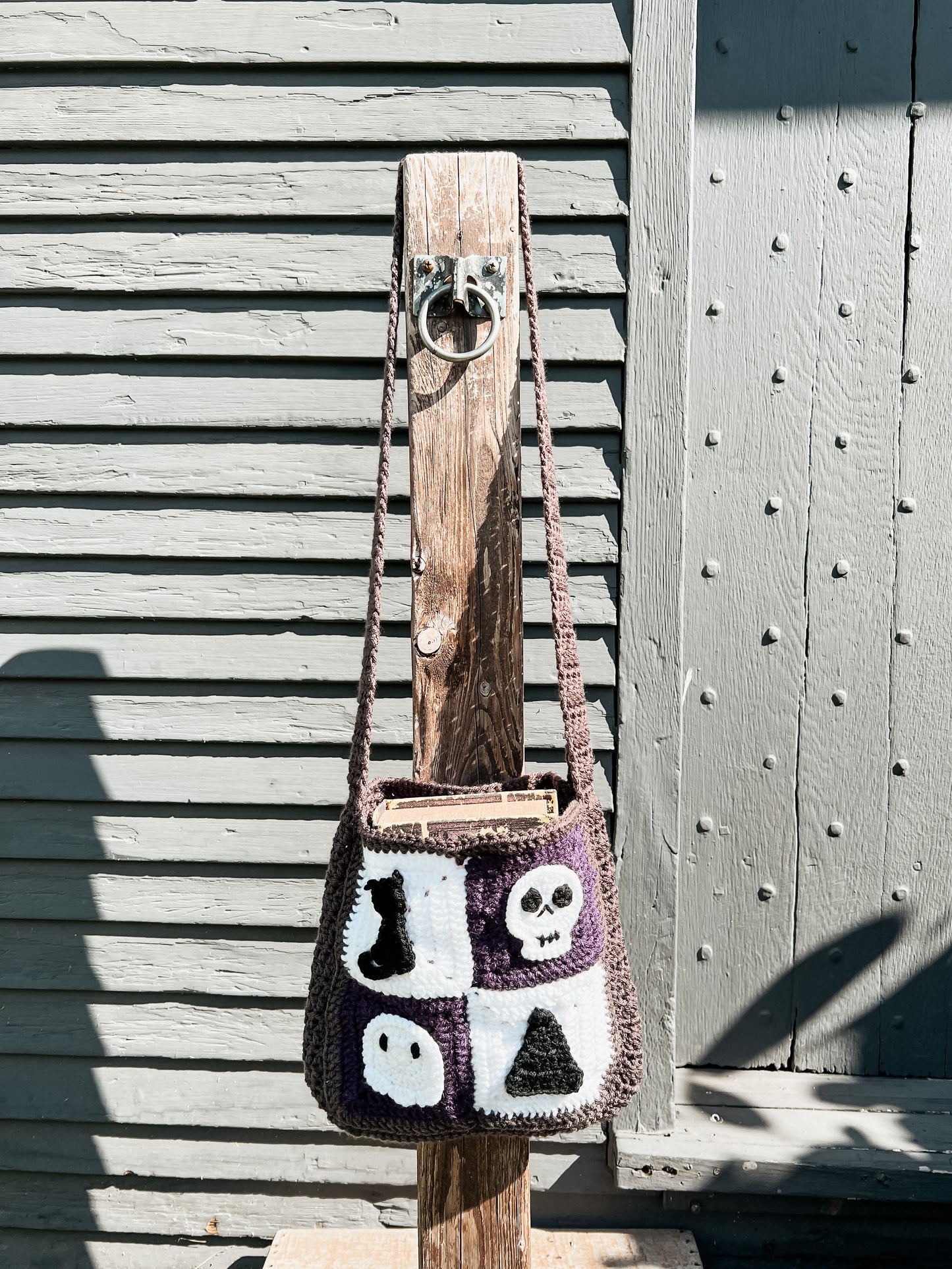 Spooky Vibes Crochet Bag