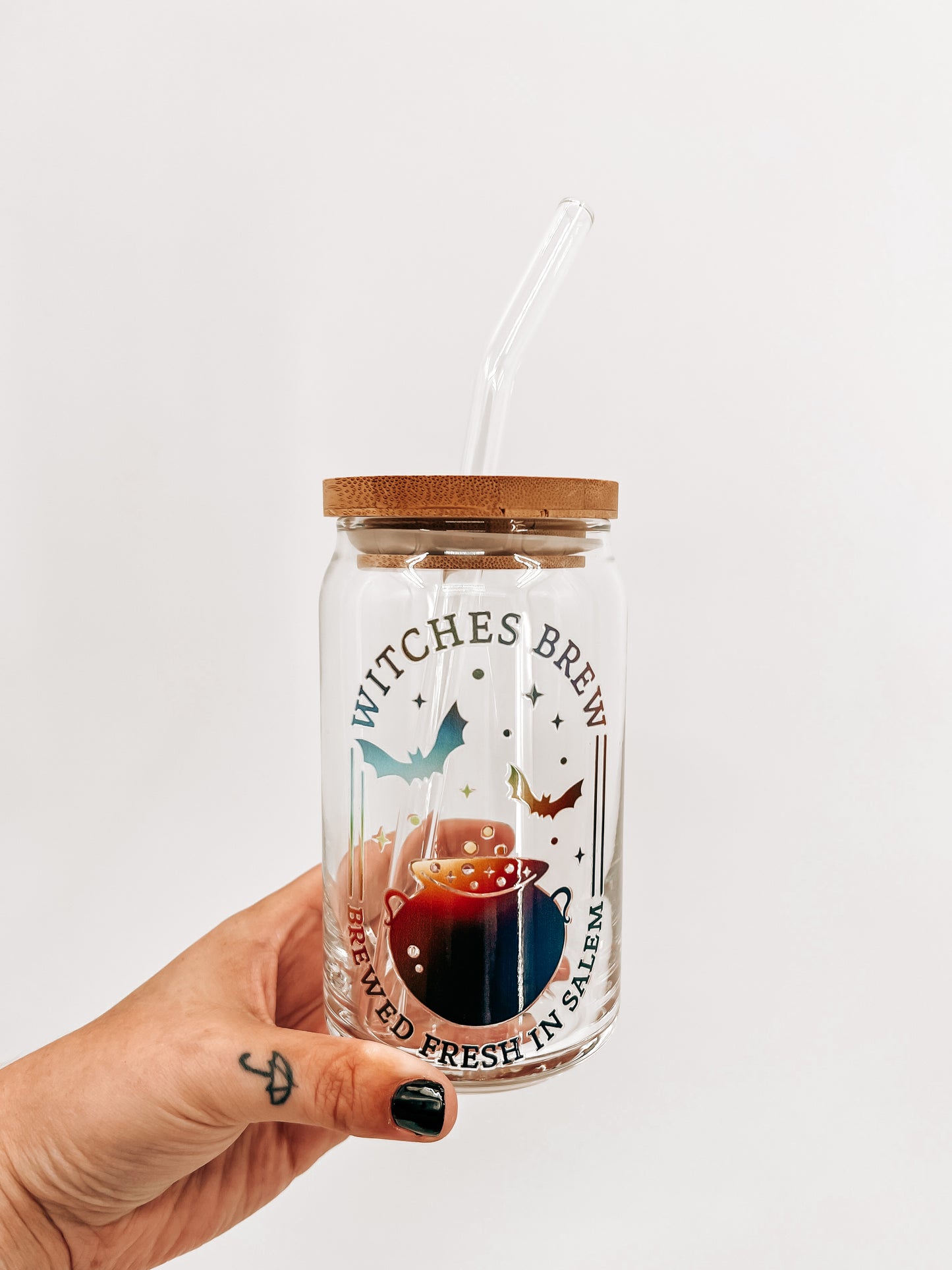 Witches Brew Glass Can