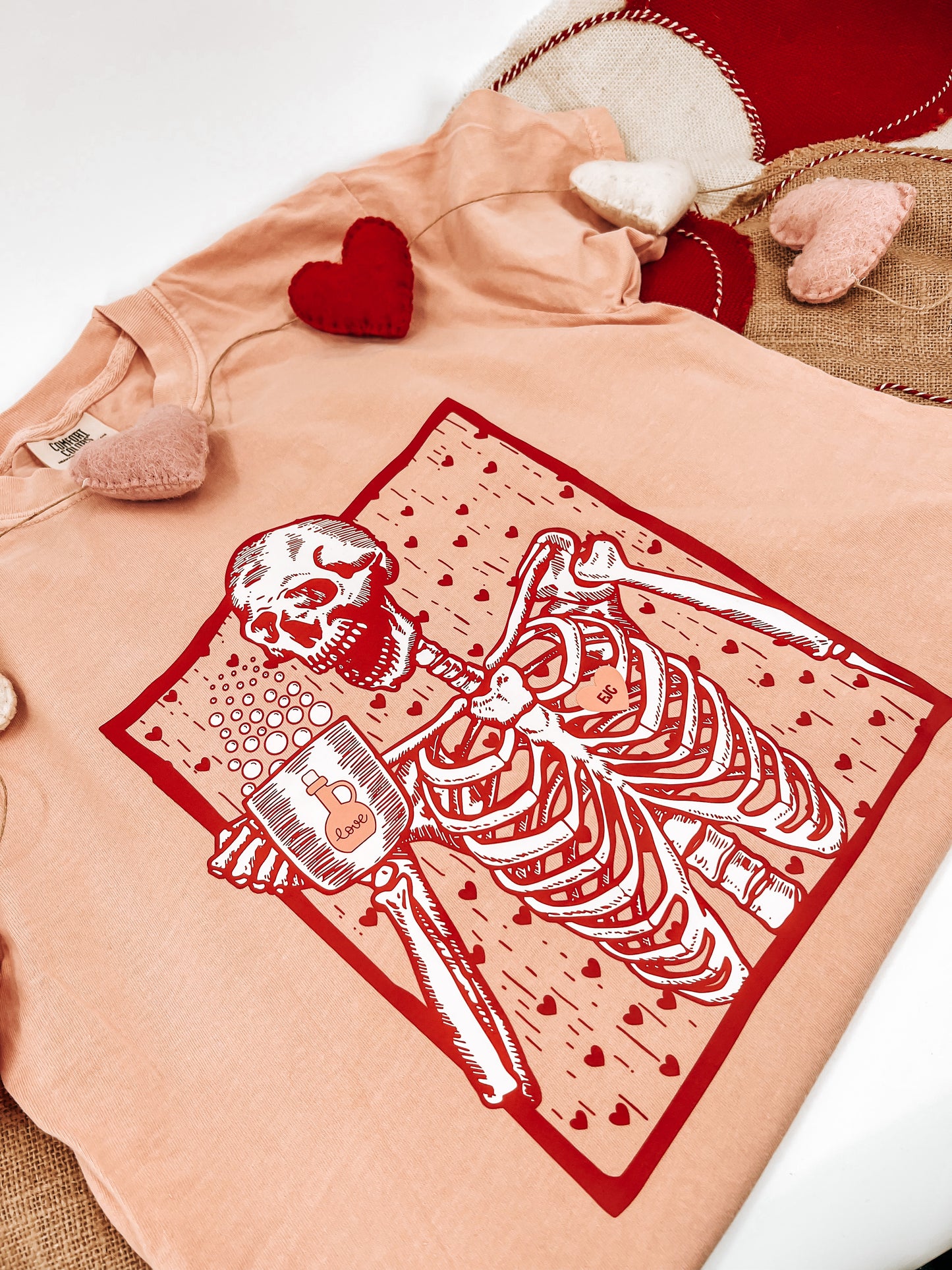 Love Potion Skelly Short Sleeve Tee