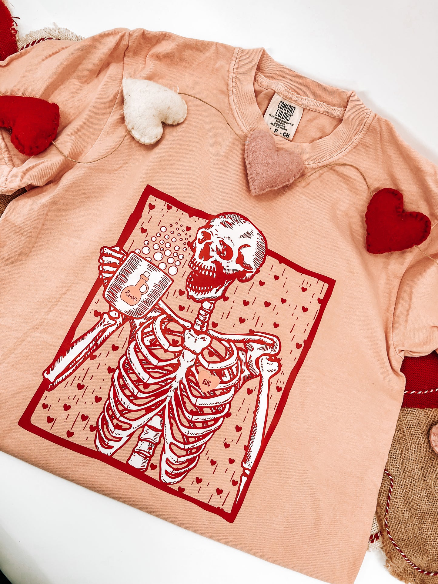 Love Potion Skelly Short Sleeve Tee