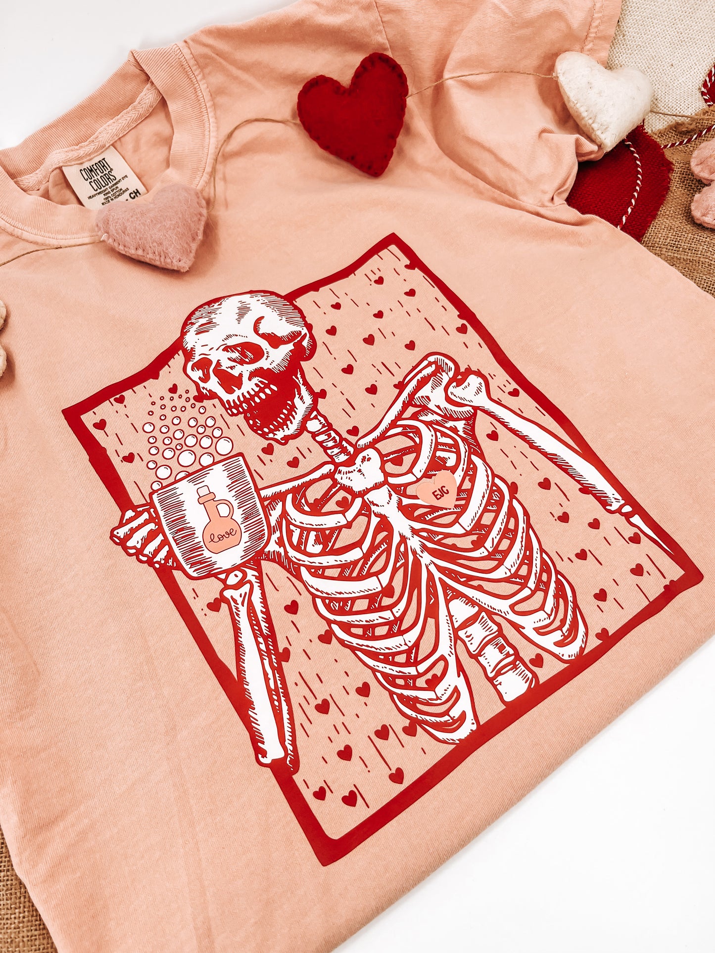 Love Potion Skelly Short Sleeve Tee