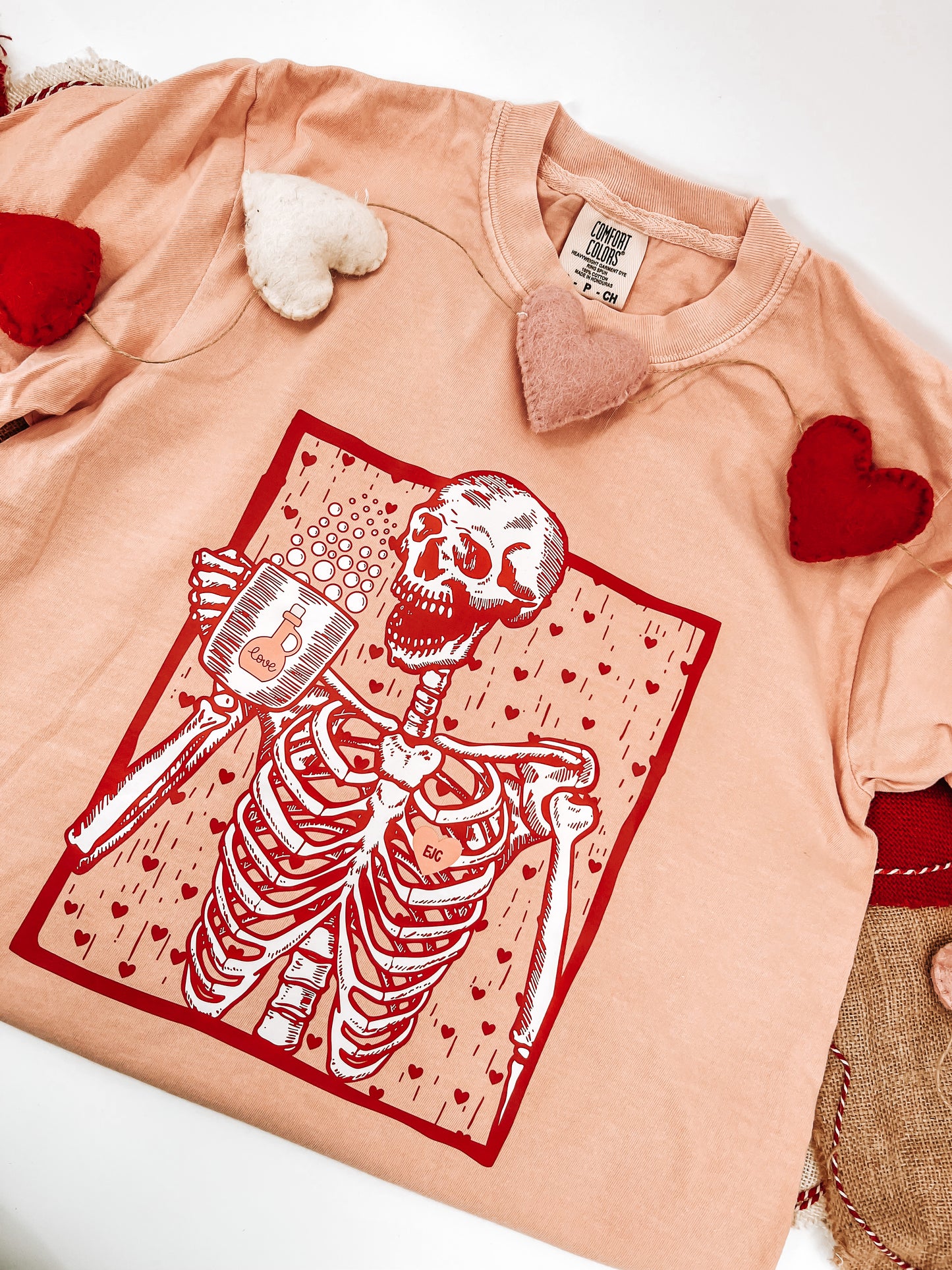 Love Potion Skelly Short Sleeve Tee