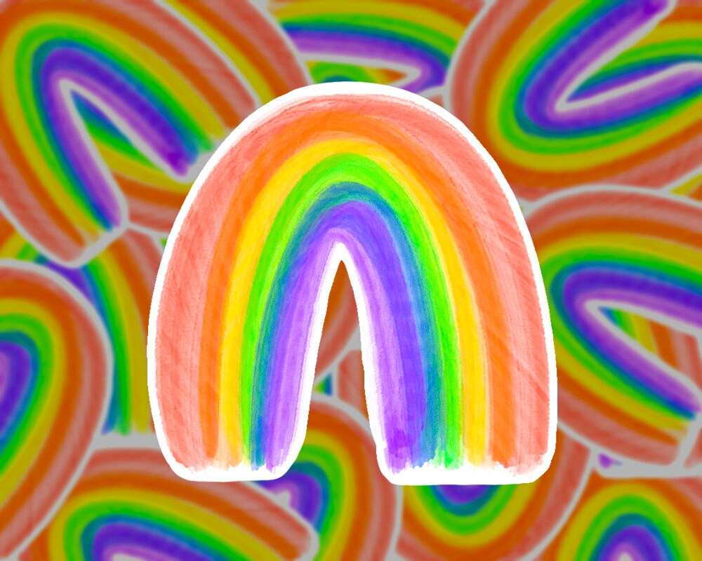 Rainbow Sticker
