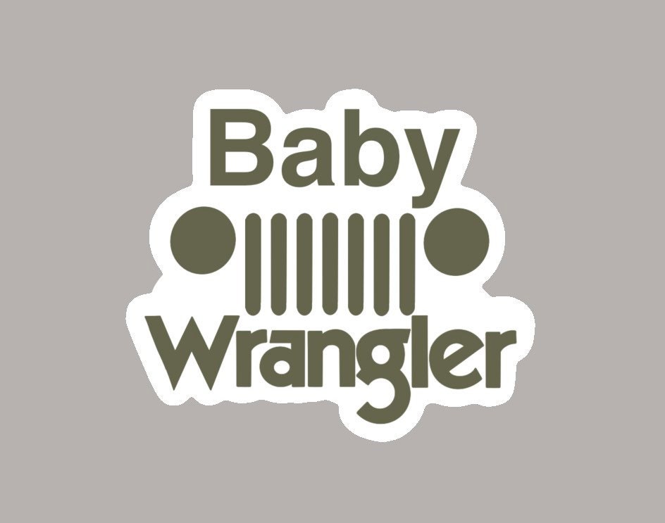 Baby Wrangler Sticker